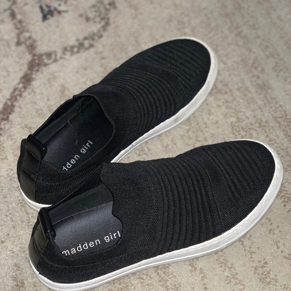 Madden Girl slip ons